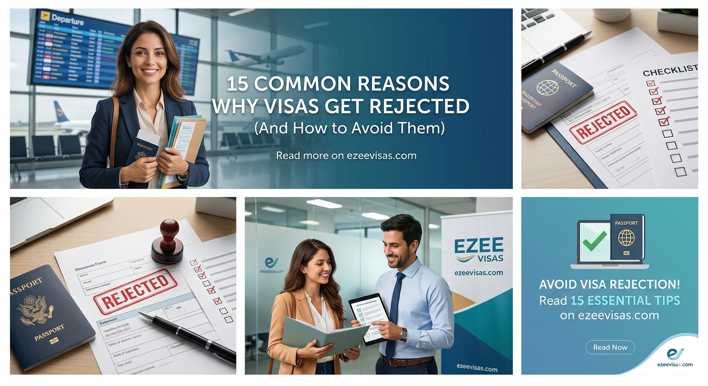 15 Common Reasons Why Visas Get Rejected (And How to Avoid Them)